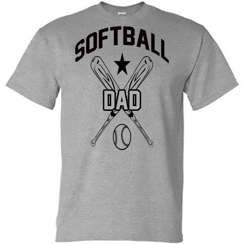 Baseball 2023, crossed baseball bats, softball lover tee design