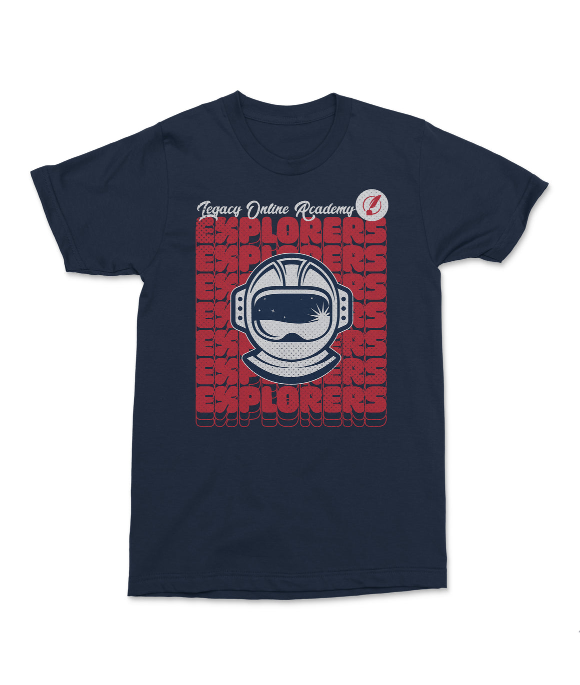 Legacy Online Academy - Navy Retro Look Shirt