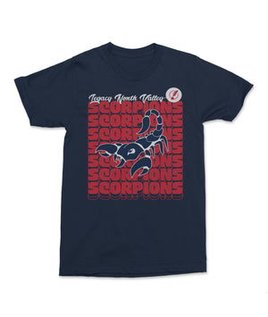 Legacy Traditional School North Valley - Navy Retro Look Shirt