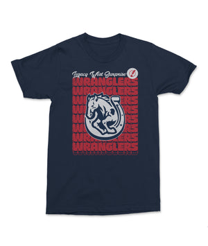 Legacy Traditional School West Surprise - Navy Retro Look Shirt